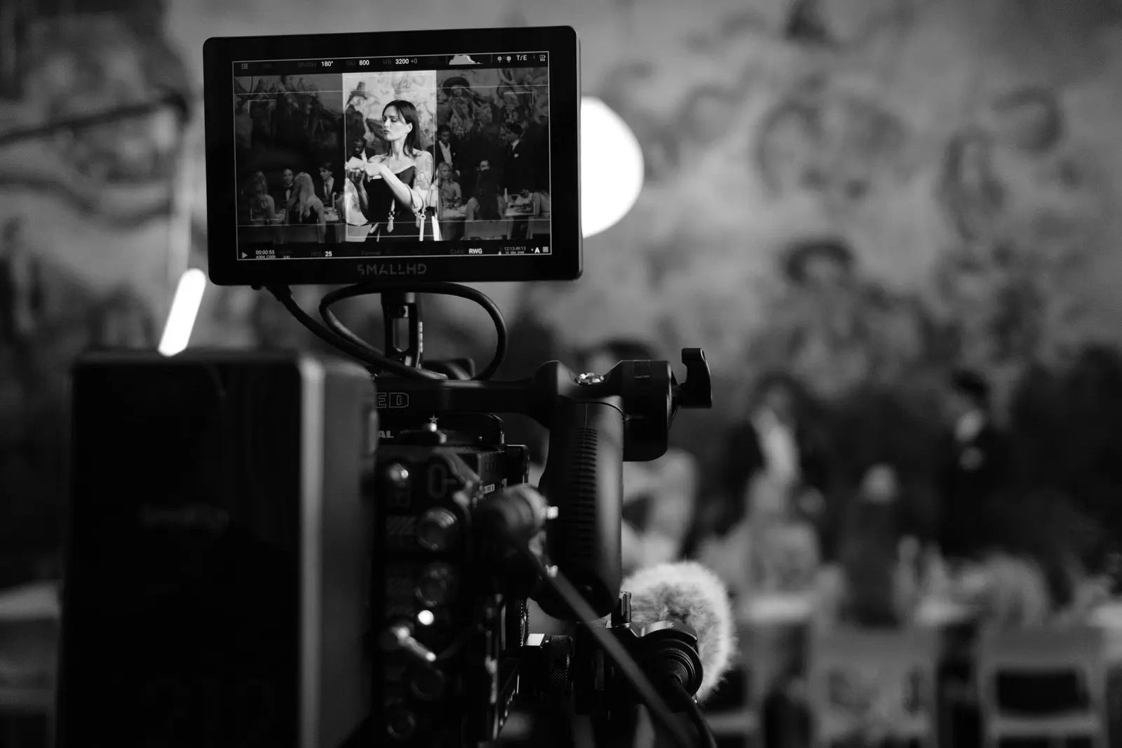 Fashcene Reverie campaign film, cinematography: Behind the scenes. Photo: Benjamin Hirviniemi
