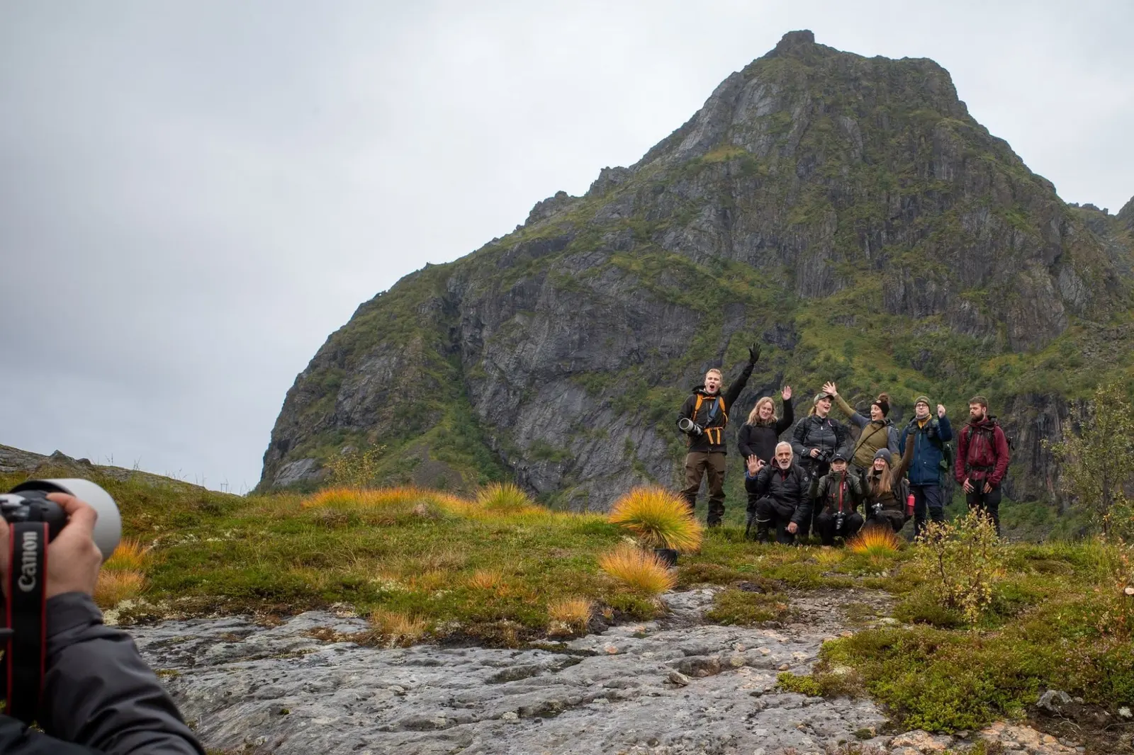 Norway trip film and photos: My class at the end of the studies